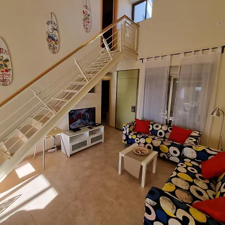 Vientos Only 100m To The Surf Beach, Terrace, Balcony, Sea View, Wifi Holiday home